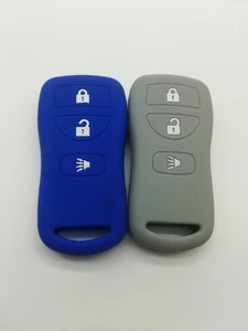 2*Cubierta de llave de llavero para NISSAN XTERRA PATHFINDER FRONTIER TITAN VERSA SENTRA MURANO - Imagen 1 de 7