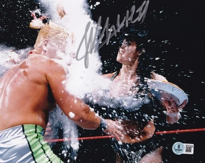 Foto firmada por Jeff Jarrett 8x10 certificado de autenticidad WWE imagen automática v Chyna TNA WCW AEW ETCA Foto 1 de 4