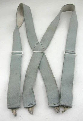 PANTALONES DEL EJÉRCITO ALEMÁN DE LA SEGUNDA GUERRA MUNDIAL PANTALONES TIRANTES TIRANTES TIRANTES #3 Foto 1 de 4