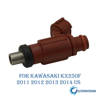 NEW Fuel Injector 49033-0026 For Kawasaki KX250F 2011 2012 2013 2014 US Foto 1 de 4