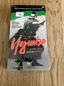 Yojimbo VHS Embassy Janus Collection Criterion Kurosawa Samurai 1st Release Rare - Picture 1 of 6