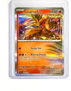 Gouging Fire Holo Rare 038/191 Pokémon TCG Temporal Forces NM Ancient - Picture 1 of 4