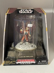 Star Wars Titanium Series Luke Skywalker X-Wing Figure Die Cast 2006 Hasbro - Picture 1 of 5