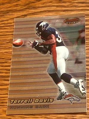 1999 Bowmans Best #39 Terrell Davis Denver Broncos Georgia Bulldogs - Image 1 of 2