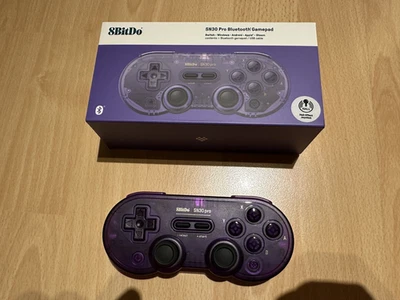 8BitDo Premium SN30 Pro Bluetooth Wireless Nintendo Switch SNES OVP - NEU - Bild 1 von 4