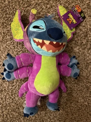 Stitch 万圣节 蜘蛛 外星人 毛绒 全新 华特 迪士尼世界 迪士尼乐园 — 第 1/3 张图片