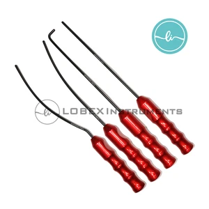 Viterbo Dissector Set of 4pc Tools for Face Lift & Gliding Brow process - Picture 1 of 4