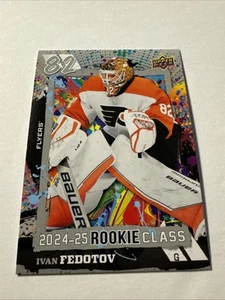 2024-25 Upper Deck Series 2 - “Rookie Class” Ivan Fedotov RC #RC-29 Flyers 🔥 - Picture 1 of 2