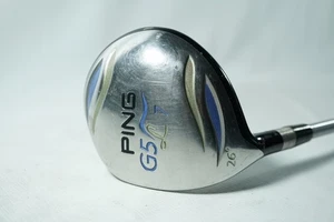 Ping G5L 7 Wood 26° / Ladies Flex Graphite Shaft / Left Handed / New Grip - Picture 1 of 10