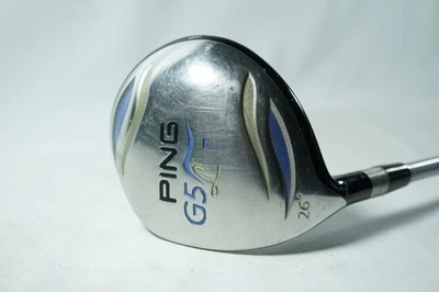 Ping G5L 7 Wood 26° / Ladies Flex Graphite Shaft / Left Handed / New Grip - Image 1 of 4