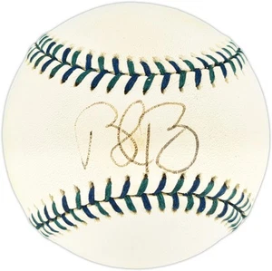 Bret Boone Autographed 2001 All Star Game Logo Baseball Mariners MCS Holo #87021 - Picture 1 of 6