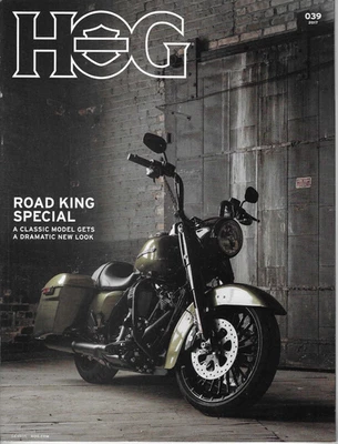 HOG Magazine Vol 39 2017 Road King Special Harley Davidson Classic Motorcycle — 第 1/2 张图片