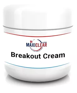 MaxiClear Breakout Cream Salicylic Acid for Skin Spots Blackheads Blemishes - Picture 1 of 3