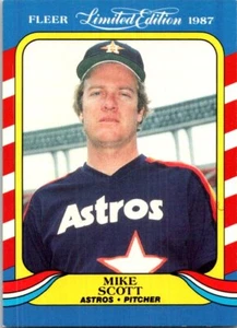 1987 Fleer Limited Edition #38 Mike Scott - Picture 1 of 2