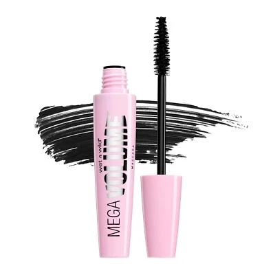wet n wild Mega Volume Waterproof Mascara, Very Black, 0.21 Ounce,C157A - Image 1 of 4