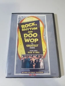 Rock Rhythm and Doo Wop DVD New Sealed Greatest Songs Early Rock N Roll - Imagen 1 de 4