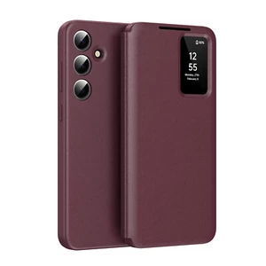 S-View Smart Wallet Case Card Holder Slot For Samsung S25 S24 Ultra S23 S22 Plus - Picture 1 of 21