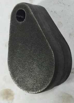 HMF TARGETS AR500 GONG STEEL SHOOTING TARGETS, 2" X 1/2" Set Of 2