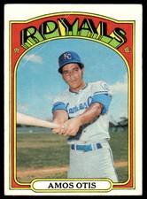 1972 TOPPS AMOS OTIS KANSAS CITY ROYALS #10