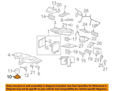 Motor soplador HVAC usado se adapta a: camioneta Chevrolet Silverado 1500 2007 estilo clásico Foto 1 de 3