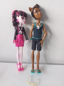 Monster High Doll Draculaura Clawd Wolf Music Festival Kmart Ex. BBR83 2013 Rare - Picture 1 of 18