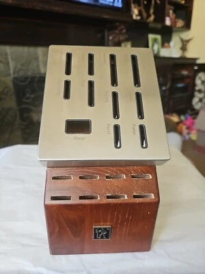 J A Henckels International Self Sharpening Knife Block 19 slot BLOCK ONLY - Image 1 of 4