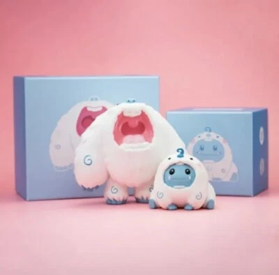 ¡Figura de vinilo Abominable Toys Mallow Chomp & Mochie Chomper LE 500 Chomp!! Foto 1 de 2