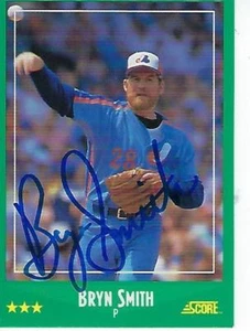 BRYN SMITH FIRMADO 1988 PUNTUACIÓN #356 - EXPOSICIONES DE MONTREAL - Imagen 1 de 1