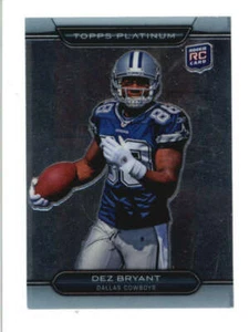 DEZ BRYANT 2010 TOPPS PLATINUM #152 ROOKIE RC AH4344 - Picture 1 of 1