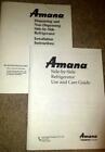 Amana Refrigerator Freezer Installation & User Manuals ~ SXD20Q2L, SXDxxxxx photo