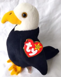 Ty Beanie Babies BALDY Excellent Condition Tags Intact 1996 P.V.C Pellets - Picture 1 of 9