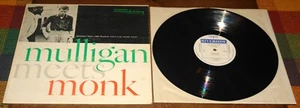 THELONIOUS MONK MEETS GERRY MULLIGAN ~ UK WHITE RIVERSIDE MONO LP 1960 - Picture 1 of 7