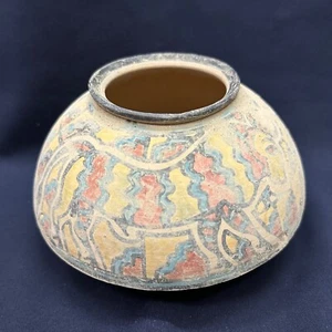 Lovely Ancient Indus Valley Civilization Large Terra Cotta Hand Painted Bowl - Picture 1 of 7