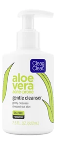 Clean & Clear Aloe Vera Gentle Acne Facial Cleanser, 7.5 fl. oz - Picture 1 of 1