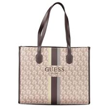 Guess Jeans Beige Polietileno Mujer Bolso Authentic