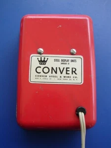 1950's Electric Motor Steel Display Unit Motor Store Display Motor CONVER STEEL - Picture 1 of 11