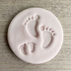 Baby Feet Embosser Set Baby Shower fondant cookie stamp