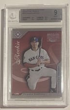 TRAVIS HAFNER 2001 Donruss Signature Signature Proofs BGS 9 MINT RC #306 25/25