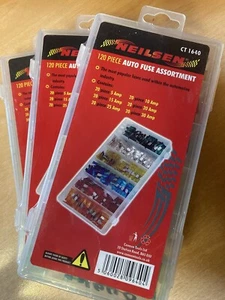 AUTOMOTIVE CAR FUSE ASSORTMENT SET STANDARD BLADE BOX 360 piece 5 - 30A NEILSEN - Picture 1 of 1
