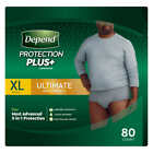 Depend Protection Plus Ultimate Underwear for Men S-XL FAST DISCREET DELIVERY!