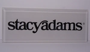 Rare Stacy Adams Advertising Sign Stacy Adams Shoe Sign Stacy Adams Hat Sign - Picture 1 of 13
