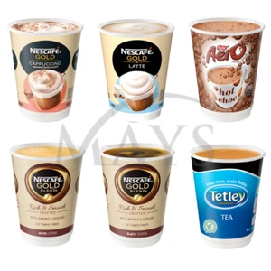 Nescafe & Go Variety Pack (48 Getränke) 'Kernsortiment' 6 Geschmacksrichtungen x 8 Tassen