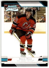 2003-04 Bowman Draft Picks and Prospects Chrome Refractors David Hale 277/300