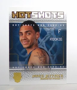 Washington Wizards 2002-03 Fleer Hot Shots Jared Jeffries #7HS Indiana Rookie - Picture 1 of 4