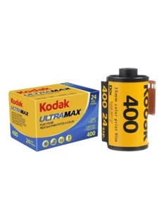 Kodak Película Ultramax 24 Fotos Color, Carrete 35mm Cámara Analógica ISO 400 - Imagen 1 de 3