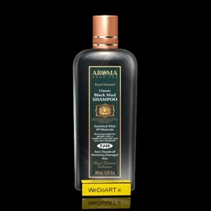 Therapeutic Anti-Dandruff and Hair Loss Black Mud Shampoo TJ45 380 ml - Picture 1 of 1