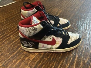 Taglia 10,5 - Nike Dunk Premium High Lucha Libre usate rare non altre sul mercato - Foto 1 di 7