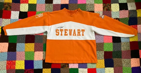 Chase Authentics Tony Stewart NASCAR 20 Home Depot Sweatshirt Large /XL Spellout Cover