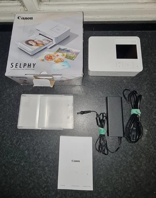 Canon SELPHY CP1500 Compact Wireless Photo Printer – White – Wi-Fi - Image 1 of 4