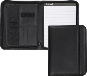 Profi Padfolio Kunstleder Junior Portfolio mit Reißverschluss 10,1 Zoll Lasche... - Bild 1 von 1